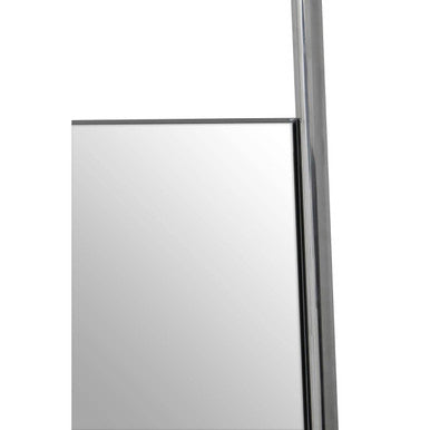 Orsina Genoa Full-Length Floor Mirror | Silver Stainless Steel Frame