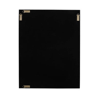 Orsina Telese Black Decorative Wall Mirror | Geometric Lattice Design