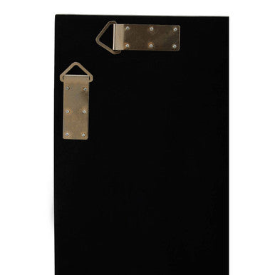 Orsina Telese Black Decorative Wall Mirror | Geometric Lattice Design