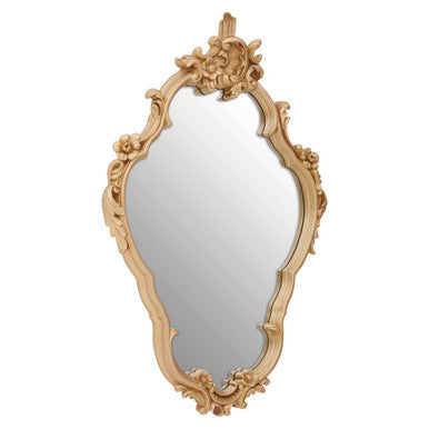Orsina Teramo Gold Wall Mirror – Asymmetric Baroque Neoclassical Design