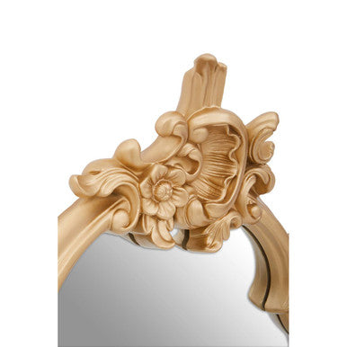 Orsina Teramo Gold Wall Mirror – Asymmetric Baroque Neoclassical Design