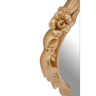 Orsina Teramo Gold Wall Mirror – Asymmetric Baroque Neoclassical Design