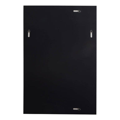 Orsina Jensen Rectangular Silver Wall Mirror | Minimalist Wood Frame