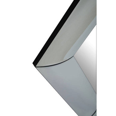 Orsina Josie Silver Hexagon Wall Mirror – Geometric Deco Glass Decor