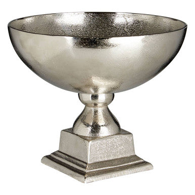 Orsina Kensington Townhouse Small Decorative Bowl – Textured Nickel