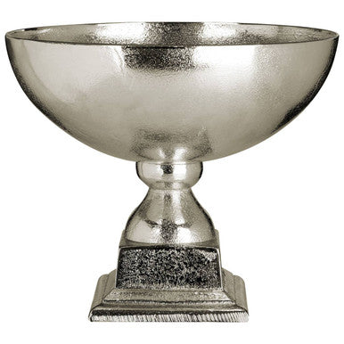 Orsina Kensington Townhouse Small Decorative Bowl – Textured Nickel