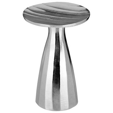 Orsina Kensington Townhouse Silver Candle Holder – Small Nickel Finish