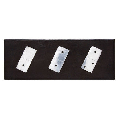 Orsina Black Mango Wood Domino Set – Luxury Handcrafted Game Box