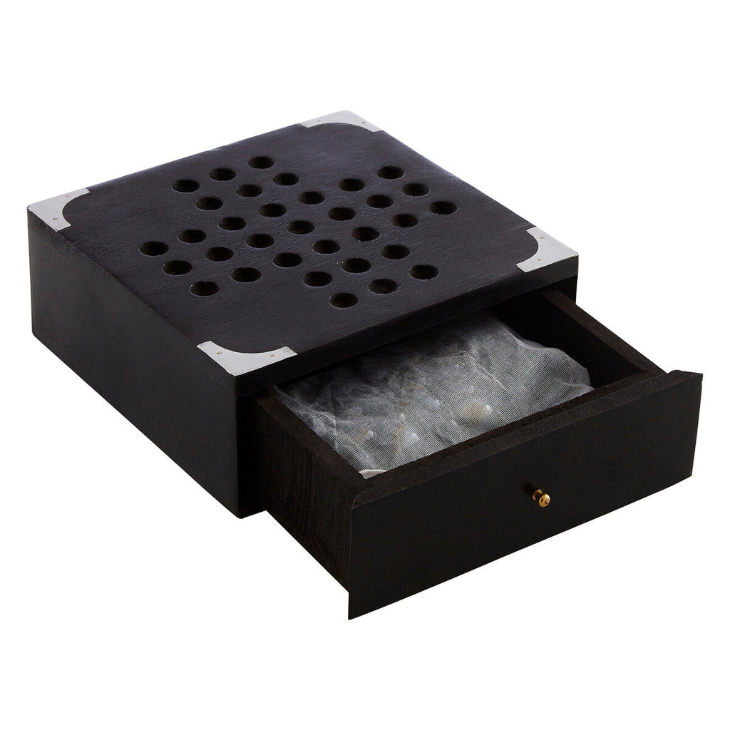 Orsina Sheesham Wood Solitaire Game Box with Aluminium Marbles