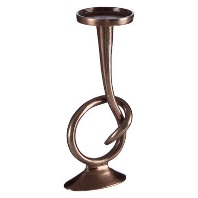 Orsina Kensington Townhouse Twist Bronze Candle Holder – Taper Base