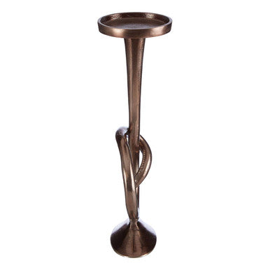Orsina Kensington Townhouse Twist Bronze Candle Holder – Taper Base