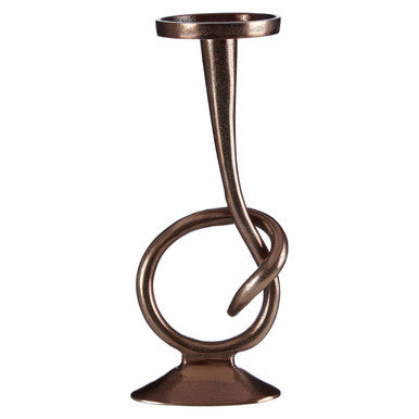 Orsina Kensington Townhouse Twist Bronze Candle Holder – Taper Base