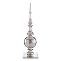 Orsina Kensington Townhouse Large Rough Nickel Aluminium Obelisk