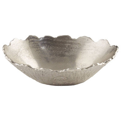 Orsina Albero Small Silver Bowl – Handcrafted Aluminium Catchall