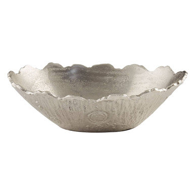 Orsina Albero Small Silver Bowl – Handcrafted Aluminium Catchall