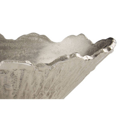Orsina Albero Small Silver Bowl – Handcrafted Aluminium Catchall