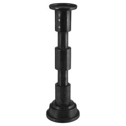 Orsina Zac Medium Pillar Candle Holder – Matte Black Minimalist Decor