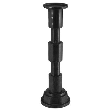Orsina Zac Medium Pillar Candle Holder – Matte Black Minimalist Decor