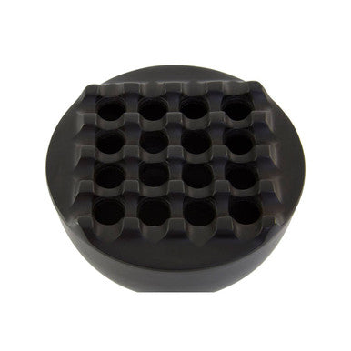 Orsina Churchill Black Nickel Ashtray – Modern Geometric Design