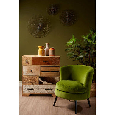 Mirano Small Abstract Wall Art | Orsina Gold Metal Starburst Decor