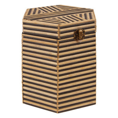 Orsina Babita Large Trinket Box – Modern Wood Jewelry & Key Storage