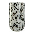 Orsina Carra Small Speckled Grey Glass Vase – Modern Tabletop Decor
