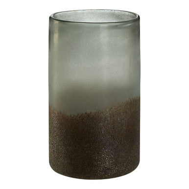 Orsina Chiara Medium Grey Sand Effect Vase – Modern Coastal Decor
