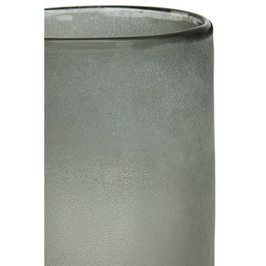 Orsina Chiara Medium Grey Sand Effect Vase – Modern Coastal Decor