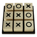 Orsina Large Noughts and Crosses Game – Black and White Resin Set