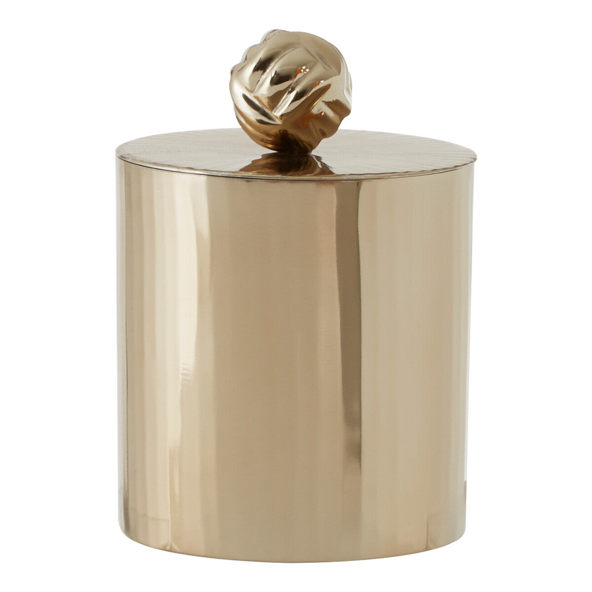 Orsina Gold Trinket Box – Vertical Textured Metallic Jewelry Case