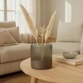 Orsina Chiara Small Grey Sand Effect Vase – Textured Coastal Decor