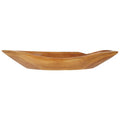 Orsina Surak Small Teak Wood Boat Dish – Minimalist Catchall Tray