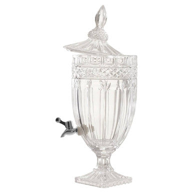 Orsina Savita Large Glass Drinks Dispenser with Tap and Airtight Lid