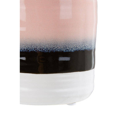 Orsina Caldera Small Ribbed Dip Dye Planter – Pink & Purple Plant Pot