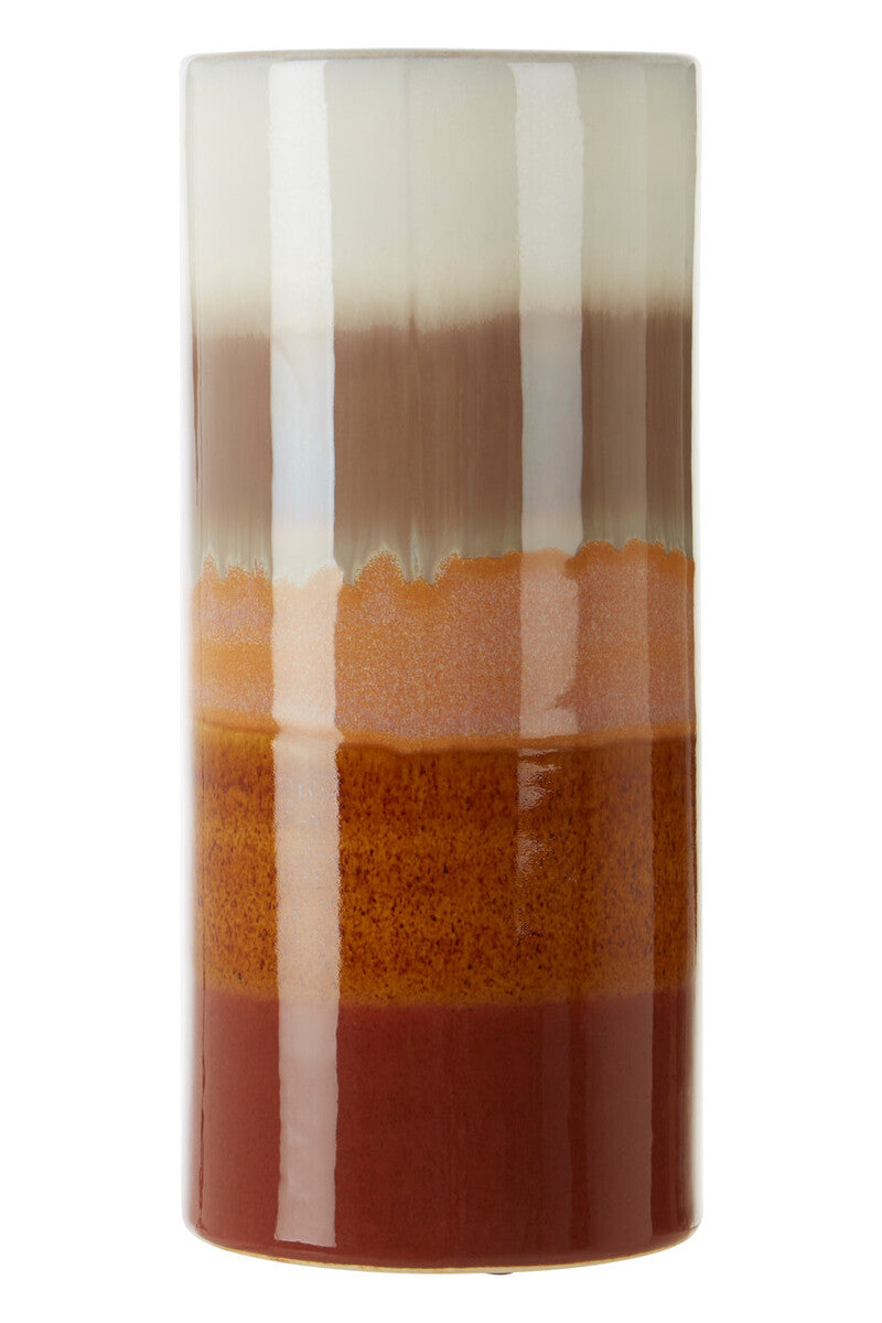 Orsina Sorrell Small Multicoloured Ceramic Vase – Modern Tabletop Decor