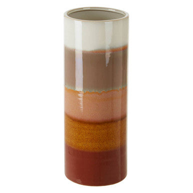 Orsina Sorrell Large Multicoloured Ceramic Vase – Modern Stoneware