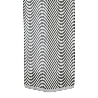 Orsina Celeste Large Ceramic Jar – Black and White Hexagonal Porcelain