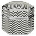 Orsina Celeste Large Porcelain Trinket Box – Hexagon Jewelry Organizer