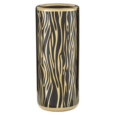 Orsina Calyse Umbrella Stand – Modern Black Gloss Hallway Storage