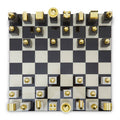 Orsina Flos Marble and Wood Chess Set – Luxury Strategy Game Decor