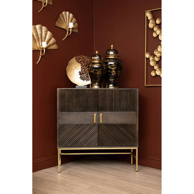Orsina Prato Ginkgo Medium Wall Sconce – Gold Leaf Sculptural Light