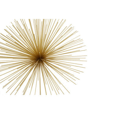 Orsina Mirano Gold Starburst Wall Decor – Set of 3 Sculptural Art