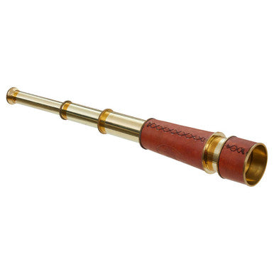 Orsina Churchill Brass Effect Telescope | Nautical Handheld Monocular