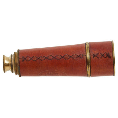 Orsina Churchill Brass Effect Telescope | Nautical Handheld Monocular