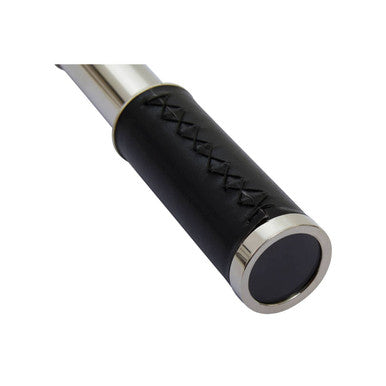 Orsina Churchill Black Leather & Silver Telescope with Storage Box