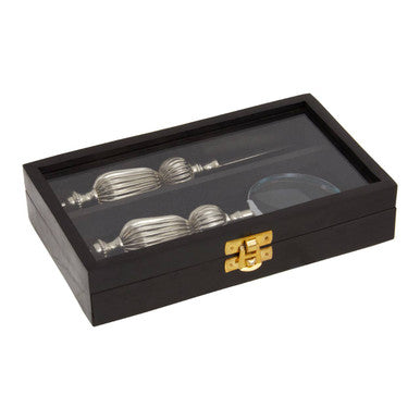 Orsina Churchill Magnifying Glass & Letter Opener Set - Polished Nickel