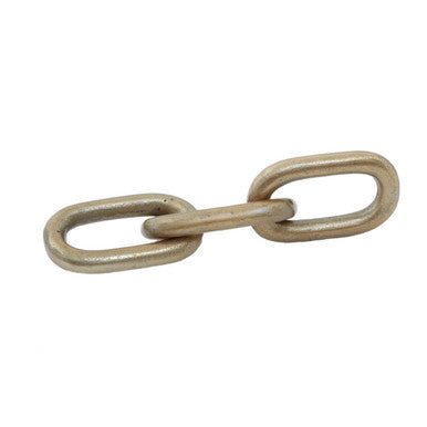 Orsina Prato Gold Aluminium Chain Sculpture – Small Interlocked Decor
