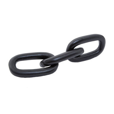 Orsina Prato Large Black Aluminium Chain Sculpture – Modern Decor