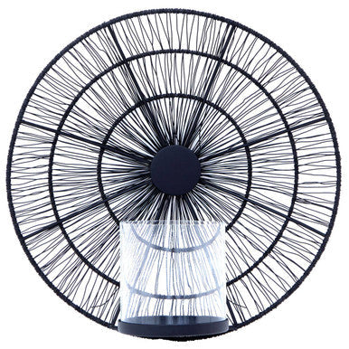 Orsina Enzo Black Wire Wall Sconce – Modern Metal Candle Holder