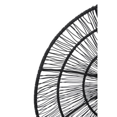 Orsina Enzo Black Wire Wall Sconce – Modern Metal Candle Holder